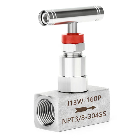stainless steel needle valve 3/8 NPT with durable construction