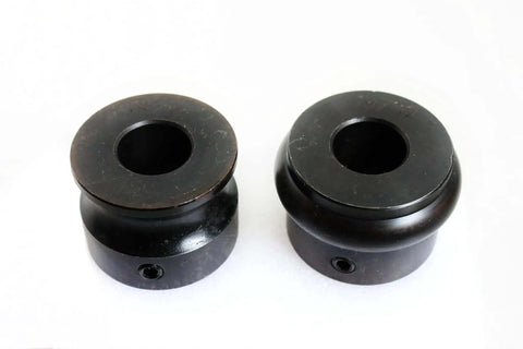19/32 Inch Round Bead Roll Dies Set for Metal Fabrication, Pro Grade Heavy Duty Dies, heat treated tool steel, set of 2