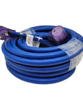 Heavy Duty Welder Extension Cord For Pros 50 Amp 250V NEMA 6-50 Right Angle Plug To Receptacle 6-50P 6-50R 50ft STW