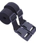 2 Pack Cargo Lashing Straps With Quick Release Buckles For Camping Gear And Luggage Securing, Heavy Duty Nylon Tie Down Straps In Black