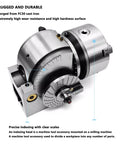 Heavy Duty Dividing Head With Precision Indexing Plates, forged from FC30 cast iron, features precise indexing for milling machines.