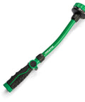 16 Inch Watering Wand For Garden Hose With Thumb Control Lever, 8 Pattern Spray, Non Slip Ergonomic Grip, Carbon Fiber Texture Finish