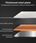 Thickened steel plate layers with coatings for durability in Badass Replacement Charger Station Box For Cybervault Systems.