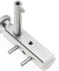 Heavy Duty Knifemaker Center Punch And Height Scribe Tool Built Like A Tank With Solid 303 Stainless Steel Body and tips view.
