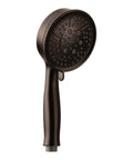 Oil Rubbed Bronze 4 Function Eco Performance Handheld Showerhead Replacement with Full Spray and Massage Modes