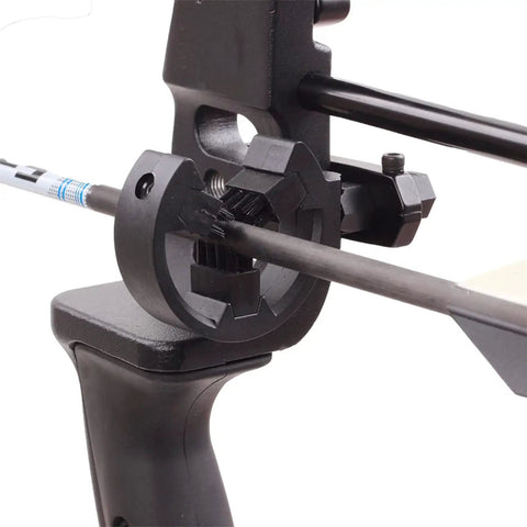 Capture Style Arrow Rest With Whisker Brush Biscuit For Compound And Recurve Bows Adjustable Dual Coil Launcher Replaceable Tuning