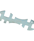 Silver multi-tool wrench from the 12 Piece Oxygen And Acetylene Torch Kit For Welding And Cutting Pro Grade Gas Welder Tool Set.