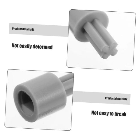 Close-up of a grey motor adapter for Four Pack Motor Adapter Wheel Connectors For Cross Shaft Coupling And Shaft Adapter Dope Toy Car Accessories.
