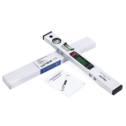 Heavy Duty Digital Spirit Level And Protractor Torpedo Inclinometer Slope Meter With Strong Magnetic Base And Bright LCD Backlight Built Tough To Handle Any Shop Job Works Like A Charm For Weekend Warriors