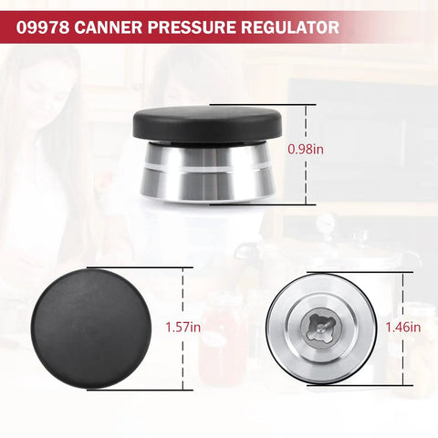 Pressure Cooker Canner Regulator Weight Replacement 15 Lb That Fits 50294 50626 09913 And Most Canners Made After 1957