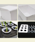 Six Hole Hydroponic Growing Box System For Indoor And Outdoor Gardens Soilless Cultivation Dope details and accessories