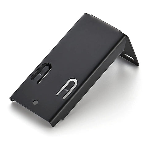 Black Heavy Duty Rear Mount Bracket For Soft Close Cabinet Drawer Slides 45mm Full Extension Ball Bearing Side Mount