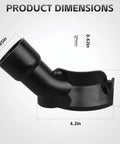 Universal Dust Collection Hose Adapter For DeWalt DCW600 And DWP611 Trim Routers With Dual 27Mm And 36Mm Vacuum Hose Ports
