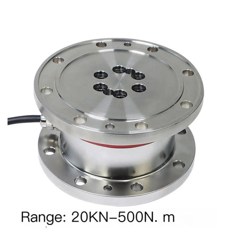 Six Axis Force Sensor For Robotic Arm Load Cell In Stainless Steel Heavy Duty Multi Axis Transducer 20KN 500N.m