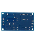 Back view of 12V DC Infinite Cycle Delay Timer Relay with LED Display, showing circuit board and electrical connections.