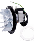 Exhaust Blower Motor Replacement 80602 with metal fan blades for Vogelzang VG5790 VG5770 Ashley AP5660L pellet stoves