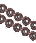 10PCS Fafeicy Round Carbide Milling Inserts Clip Turning Tool For Lathe And Milling Machine Steel Wood Mdf Acrylic Cutting Solid Durability, set of round inserts.