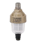 Automatic Pneumatic Water Drain Valve For Air Compressor And Cooling Systems - Easy Install Clear G1/2 Inch Condensate Discharger with transparent housing.