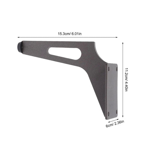 4 Pack 6 Inch Cold Rolled Steel Angled Furniture Legs For DIY Tables Sofas Cabinets And TV Stands Built Tough For No Wobble Stability
