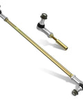 Club Car Golf Cart Tie Rod Kit With Ball Joints And Rack Pinion Drag Link For DS Carryall Turf Villager 2009 Up Gas Or Electric Carts OEM 103354701 103653401 102022601 102022602