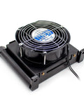 Beefy Flow 10 Liters Per Minute Oil Cooler And Hydraulic Air Cooling System with aluminum alloy heat exchanger and fan