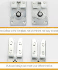 Heavy Duty Sectional Sofa Connectors Four Piece Set For Beefed Up Ultra Stable Couch Assembly Iron Furniture Clips