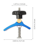 T Track Hold Down Clamp Set With T Slot Clips And T Screws Quick Act Carpentry Track Clamps For Woodworking And DIY Kit
