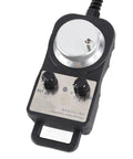5V Cnc 4 Axis Electronic Handwheel With Manual Pulse Generator And Multiplier Switch showing top view of control knobs and dial.