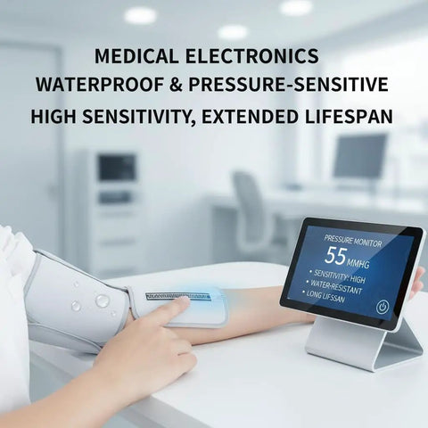 Dope Ultra Sensitive Thin Film Pressure Sensor ZD10 100 500g Flex Bend Force Sensing Resistor For Real Time Pressure Feedback And Long Lasting Durability In DIY Electronics on arm monitor