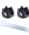 Blender Drive Coupling With Spanner Kit Fits KSB5WH KSB5 KSB3 Replacement Parts With Removal Tool Includes Two Couplers And Spanner Wrench