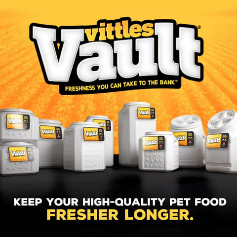 Heavy Duty Airtight Pet Food Storage Container With Bonus Scoop Holds Fifty Pounds Dry Kibble Locks Out Pests Smooth Keeps Every Batch Crispy Fresh Ready To Scoop Any Time Now