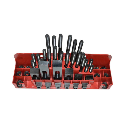 58 Piece Milling Machine Clamping Set for Milling Vices Heavy Duty Boss Grade Workholding Kit with M12 Accessories