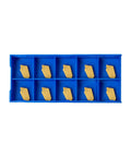 GTN-3 SP300 Grooving Carbide Inserts 10 Piece For CNC Lathe SPB326 332 Cut Off And Grooving Tool Holder With CVD Yellow Coating