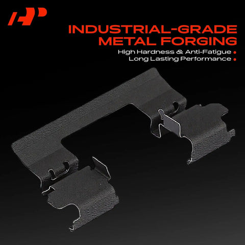 Front Side Disc Brake Hardware Kit For Nissan Sentra And Mazda Cx Fitting 2007 To 2024 Ensure Smooth Stops And Reliable Performance With This Essential Auto Part Solution, black metal forging clips