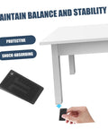 20Pcs Furniture Leveling Shims Set No Fuss Quick Install Durable Plastic Floor Protectors For Wobbly Tables Cabinets And Chairs