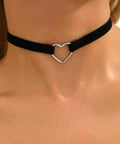 Adjustable Layered Black Necklace For Women With Sleek Dual Chain Design And Polished Alloy Pendant That Brings Fresh Gothic Vibes To Any Fit While Serving As A Daily Statement Piece Or Trendy Gift Idea.