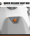 Seat Quick Release Bolt For Motorcycles No Tools Needed CNC Aluminum Orange Compatible With KTM 125 450 XC SX XCF SXF