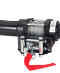 4 7 8 Inch Winch Roller Fairlead For ATV UTV Winches 4500 Lbs Max, Stainless Steel Rollers, Cable Guide, Mounted on Winch