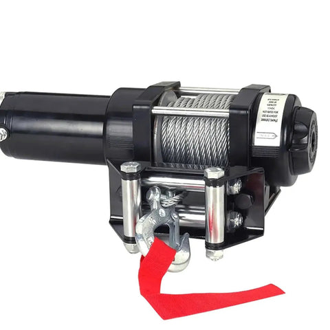 4 7 8 Inch Winch Roller Fairlead For ATV UTV Winches 4500 Lbs Max, Stainless Steel Rollers, Cable Guide, Mounted on Winch