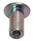 Grab These 100 Pcs Galvanized Carbide Tire Studs For Snow And Ice That Give Your Atv, UTV, Forklift And Offroad Tires Serious Grip On Slippery Ruts. This Heavy Duty Kit Lets You Screw In Hard Alloy Spikes With The Included Drill Bit Tool For Maximum. Galvanized steel tire stud close-up with flange for ATV and off-road winter traction