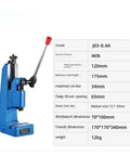 Knockout Quality Build On This Manual Arbor Press with 4KN pressure, 175mm mold height, and long reach lever for crafting.