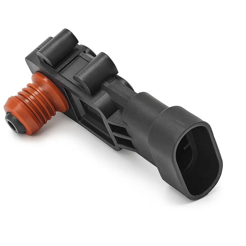 No Sweat Swap Universal Car Fuel Tank Pressure Sensor For Vapor Vent Port EVAP System OEM 16238399 16196060 12219388 side view showing durable resin material