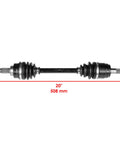 Front Left And Right CV Joint Axle Kit For Honda Foreman 500 4x4 2005-2013 And Rincon 680 4x4 2006-2023 Dual Axle Beefy Replacement Fit For Trx Foreman Rubicon Es Eps Models, 20 in (508 mm)
