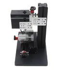 Top Shelf 144W Mini Metal Lathe With Milling Function For DIY Enthusiasts showing metal construction and motor details.