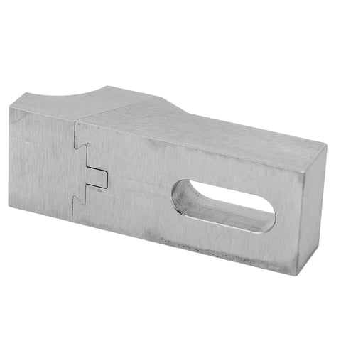 Close-up of S136H die steel side clamp vise from Two Piece S136H Die Steel Low Profile Side Clamp Vise Set With 20mm Height Lateral Clamping Kit