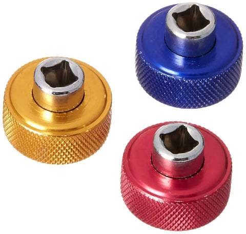Knurled Finger Grip Driver Set 3 Piece With Interchangeable Bits Includes One Quarter Inch Slotted Bit Philips Number Two And Socket Adapter For Tight Spaces
