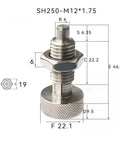 Stainless Steel Indexing Plunger Pin With Knurled Head And Spring Loaded Design For Rock Solid Locking And Dead Nuts Alignment On Industrial Gear