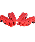 Badass Circuit Breaker Lockout Kit, Industrial Grade Lockout Tagout Breaker Locks For Standard Single And Double Toggles, red safety locks shown.