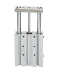 Three Rod Pneumatic Cylinder MGPM12 40Z 12mm Bore 40mm Stroke built to last with three guide rods double action linear actuator