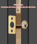 Brass Door Ball Catch Hardware For Cabinets And Closets Rust Resistant And Durable No Brainer Install ball latch visual details